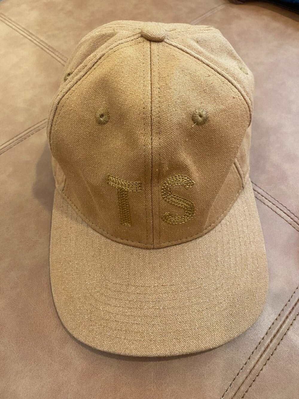 Taylor Stitch Baseball Cap | Natural Canvas, Leather Sweatband